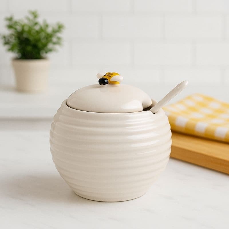 ACUCAREIRO DE PORCELANA BEE 300ML HAUSKRAFT