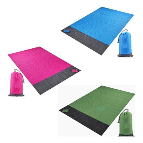 Tapete Impermeável Esteira Grande 2,10x2m Praia Piquenique lazer camping
