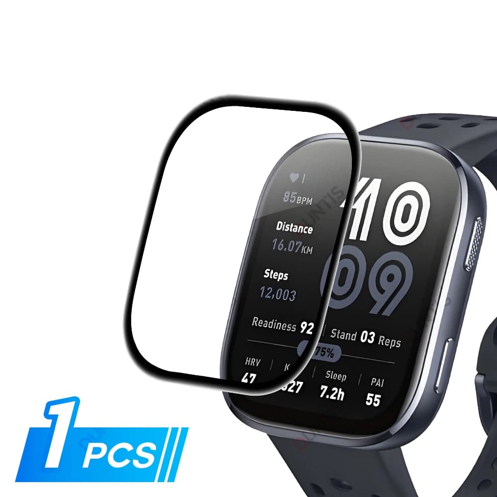 Película Proteção display 3D Gel p/ Xiaomi Amazfit Bip 6 c/ 1un