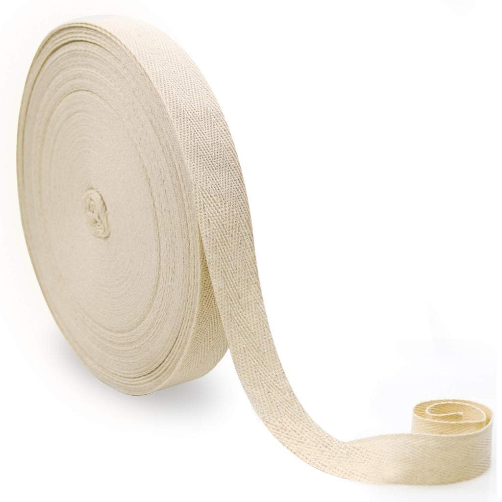Pavio Chato 12mm em algodão natural  ideal para  lampião Tochas Lamparina velas fifó decoração  10mt