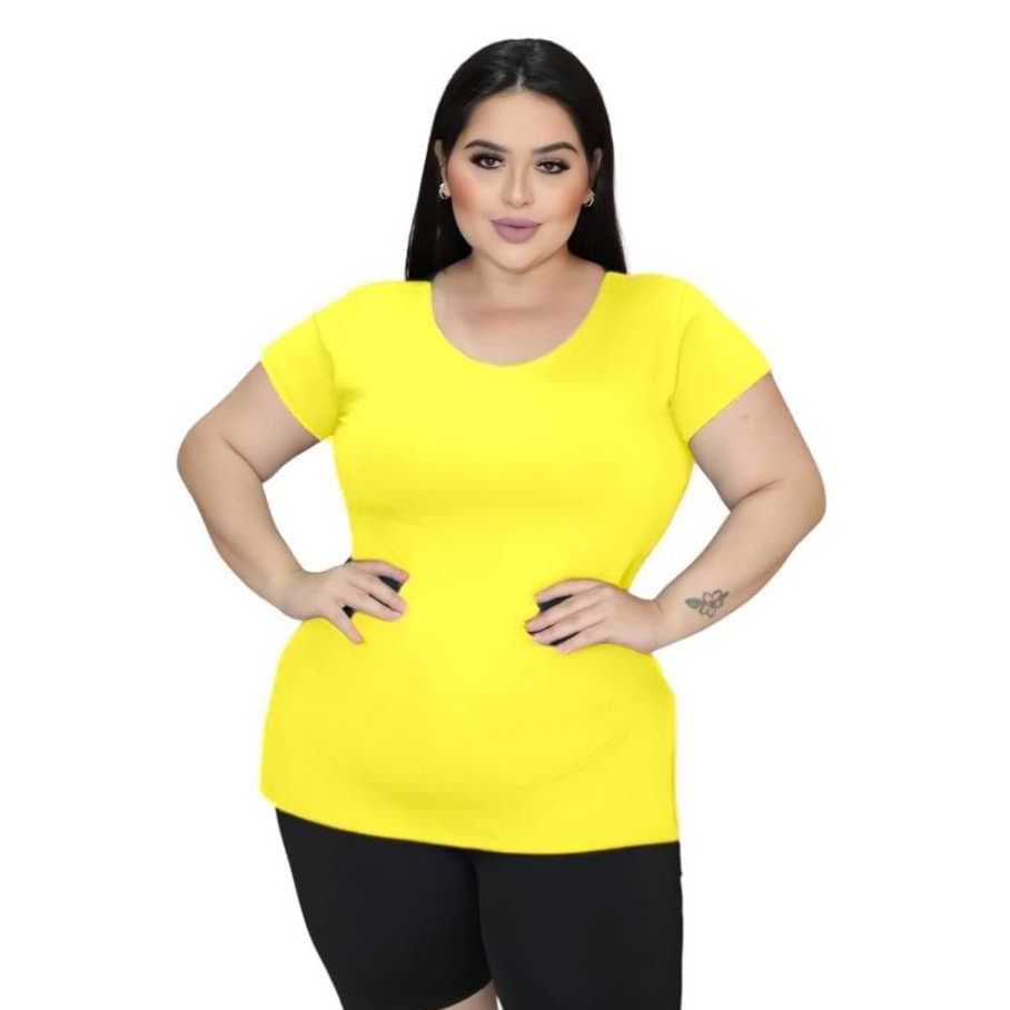 Plus Size Curvy Blusa Feminina Cobre Legging Lisa Basica Caminhada Academia Tapa Bumbum Roupa Tamanho Grande