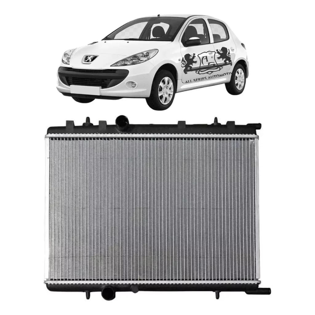 Radiador Peugeot 206 207 307 Picasso Xsara Hoggar Brasado