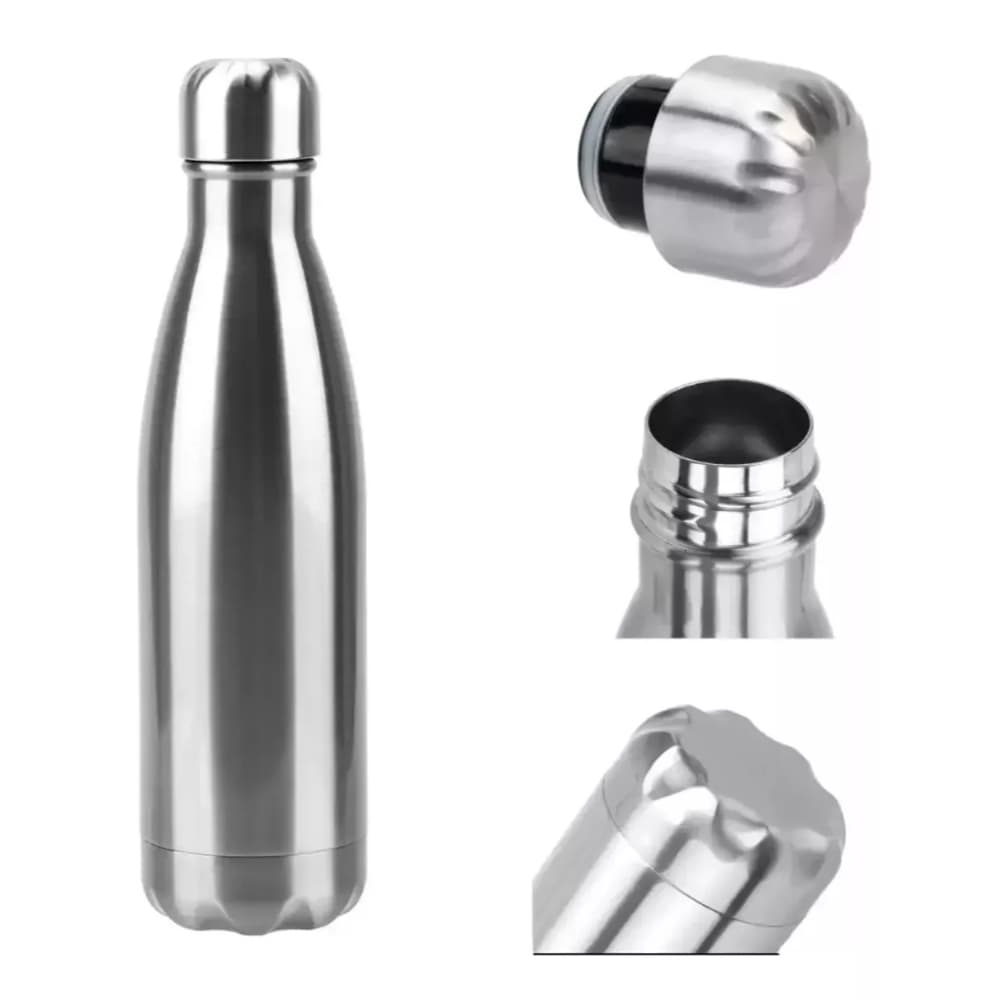 Garrafa Aço Inox 500ml Água Gelada ou Quente