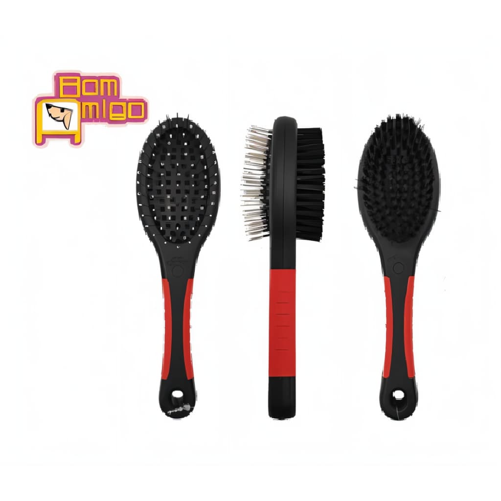 Escova Dupla para Cachorros, Gatos e Pets – Qualidade Premium - Envio Imediato