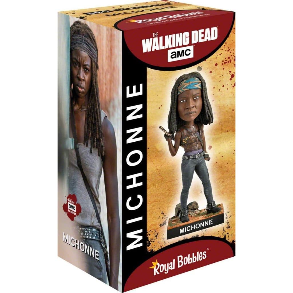 Boneco Royal Bobbles Michonne - The Walking Dead
