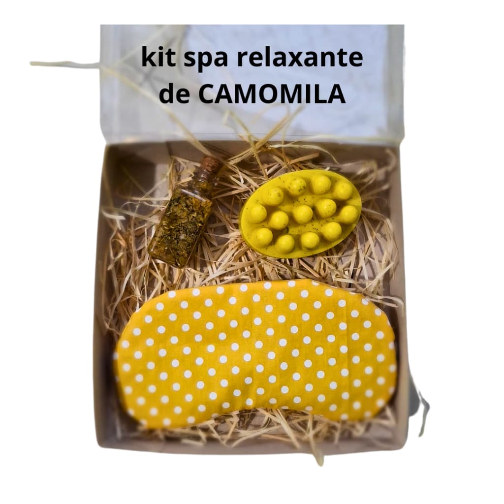 KIT SPA RELAXANTE DE CAMOMILA