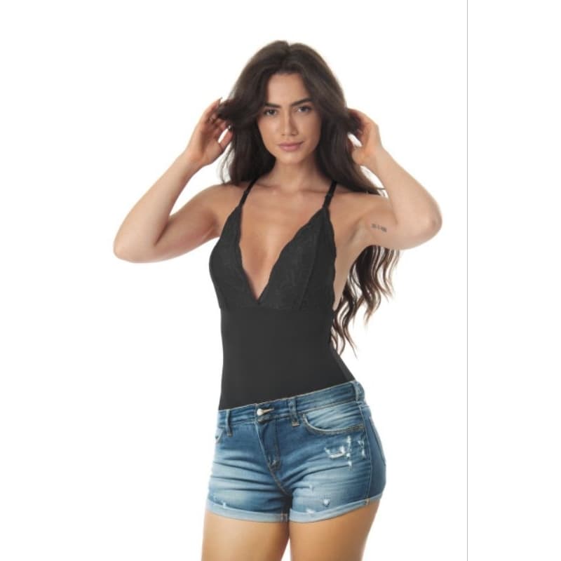 Body Segunda Pele Sem Bojo Collant bori Blogueira