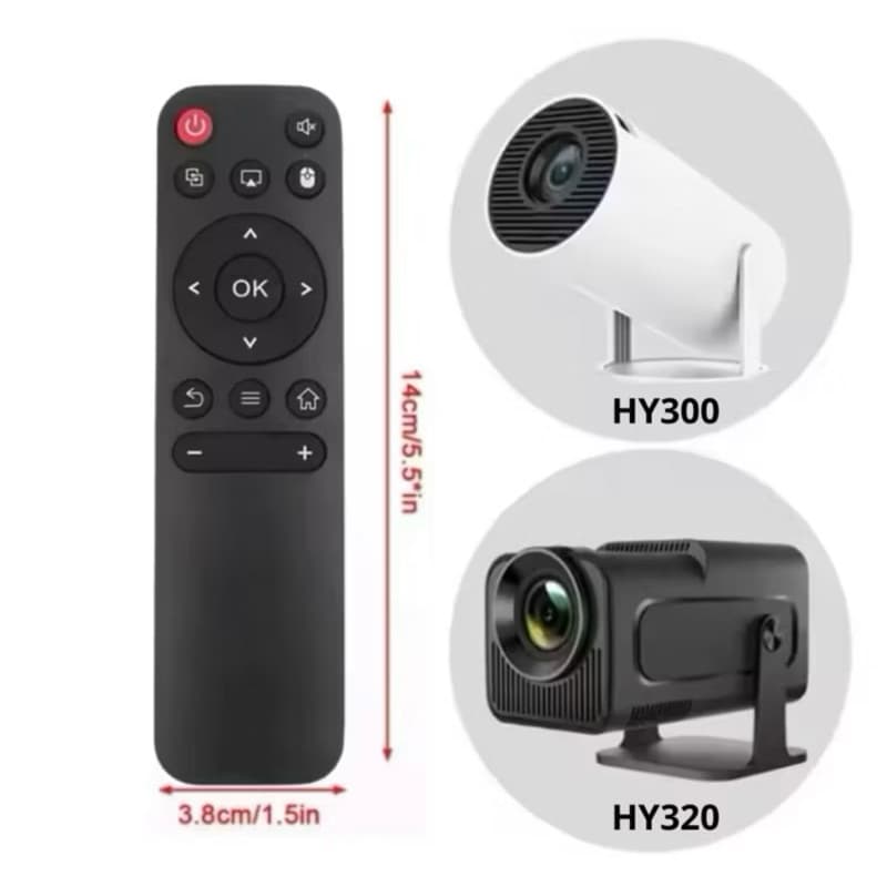 Controle Remoto Universal Para Projetor, Mini Projetor Portatil Android