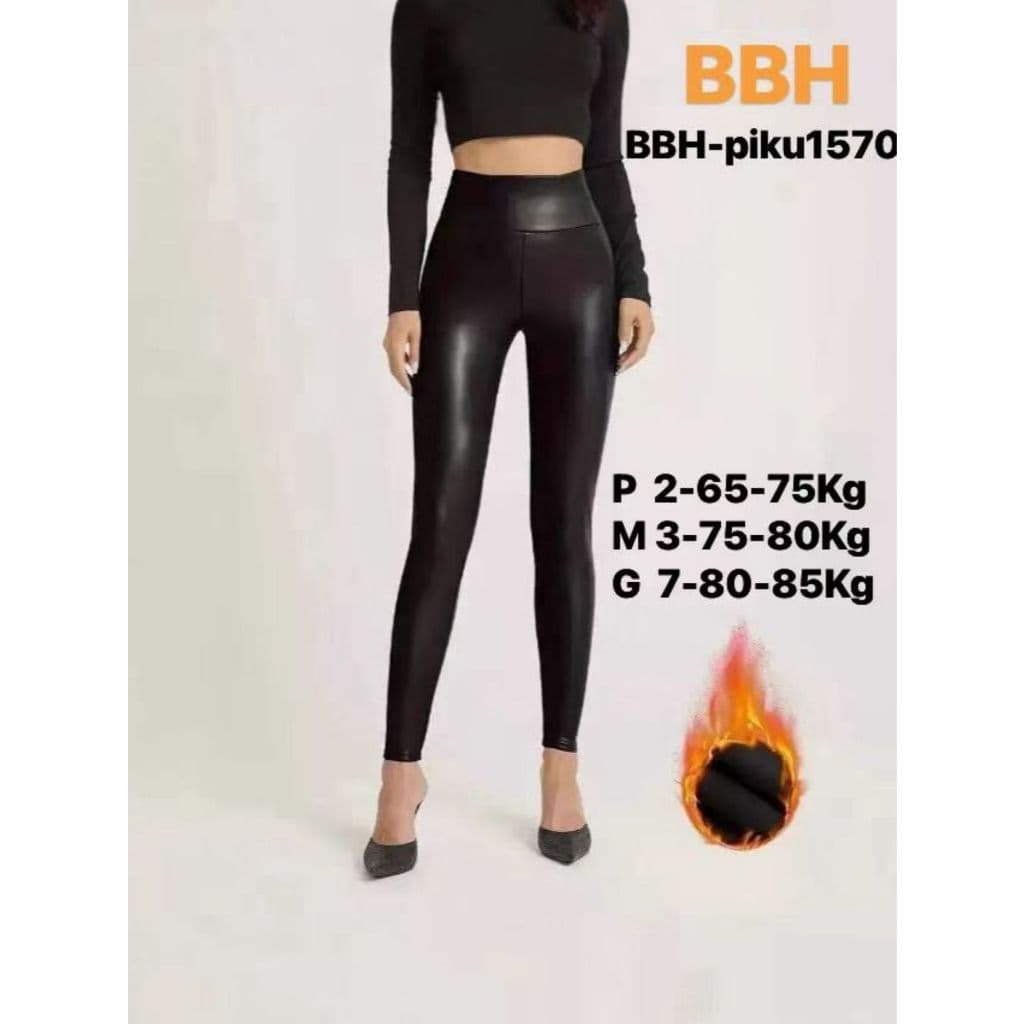 Novas calças femininas de veludo de inverno, cintura alta, justas, de couro PU, leggings, justas, quentes e justas，calça