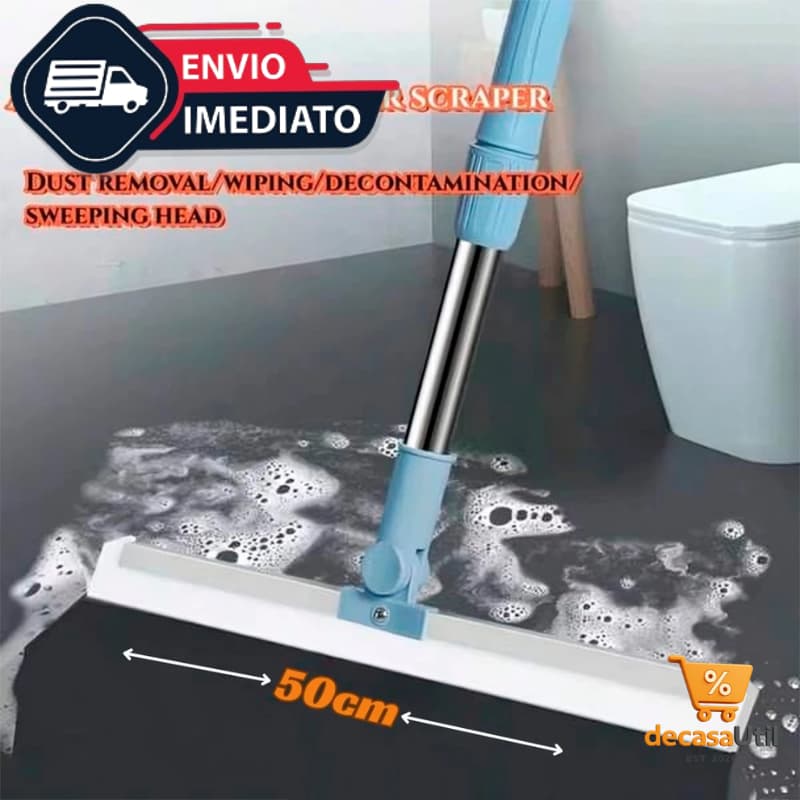 Rodo Limpador de Silicone Mágico 1M e 1,40M Multifuncional Água Suspensa para Banheiro Varredor