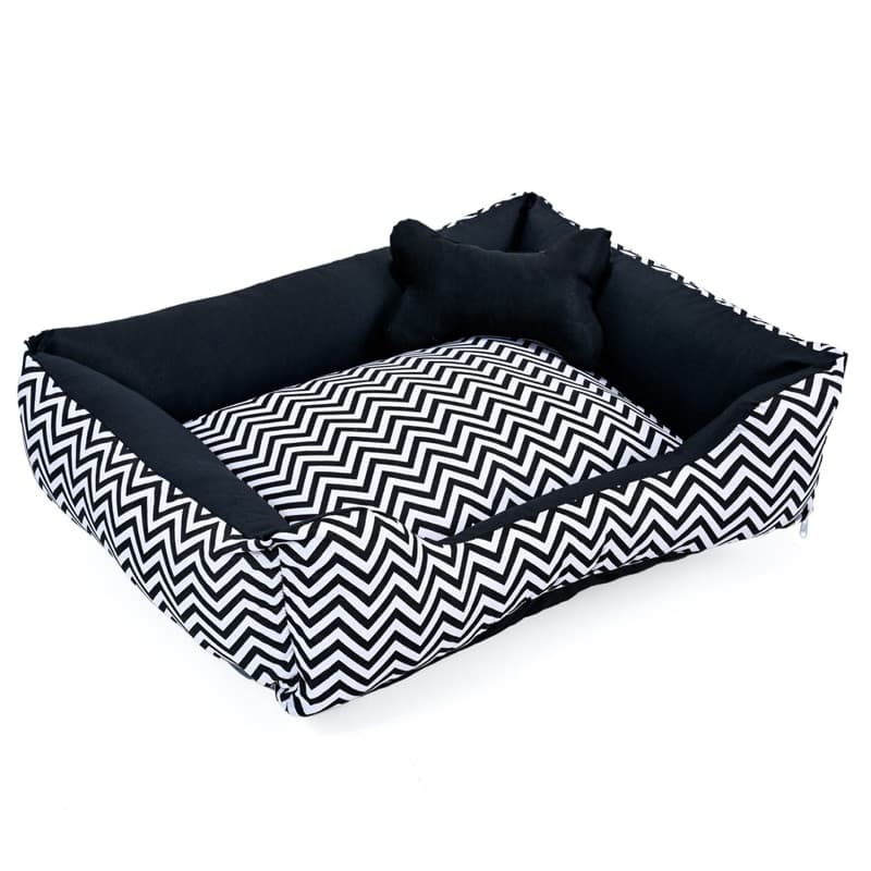 Caminha para cachorro Luxo Lavavél com zíper fundo impermeável