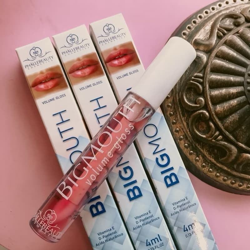 KIT 03 Gloss Big Mouth Phallebeauty-Rosa