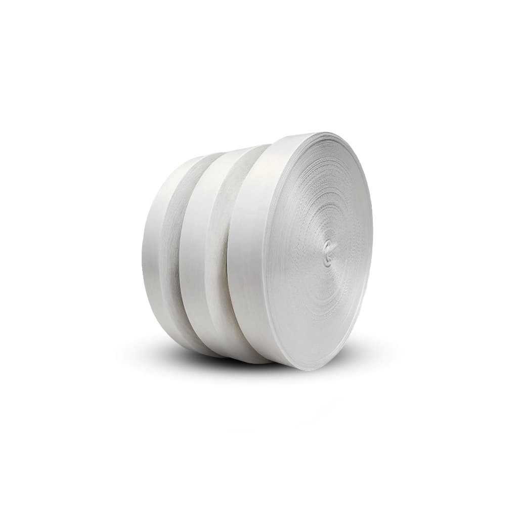Fita para Sublimação Branca Acetinada Sem Tratamento 12mm - Rolo de 50 Metros