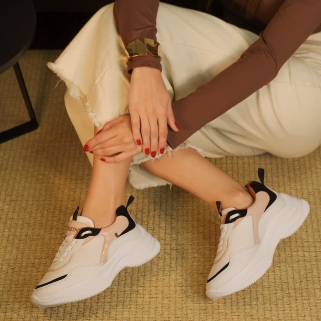 Tênis Feminino Plataforma Chuncky Blogueira Academia Estilo Shoes