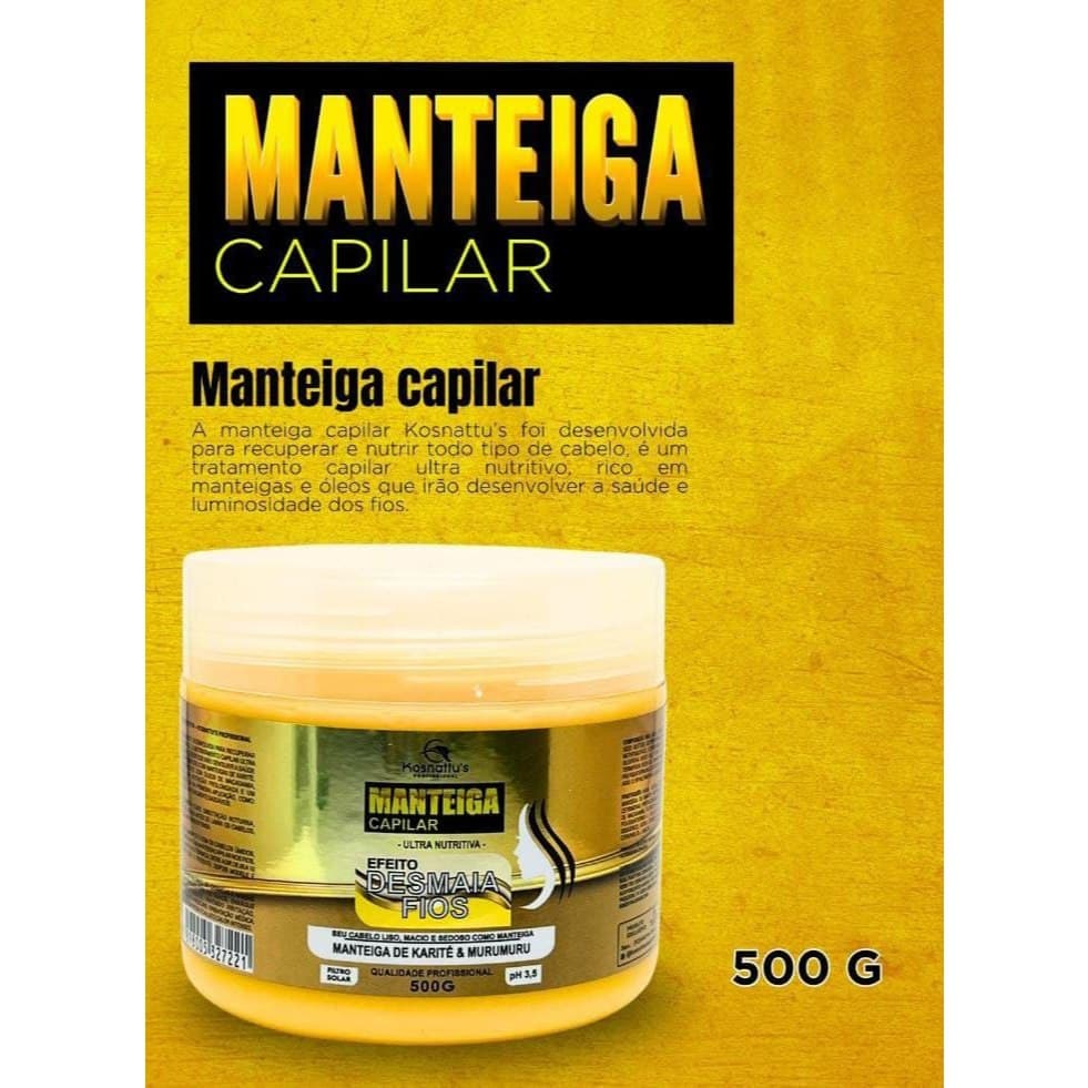 Máscara Manteiga Capilar Ultra nutritiva kosnattus