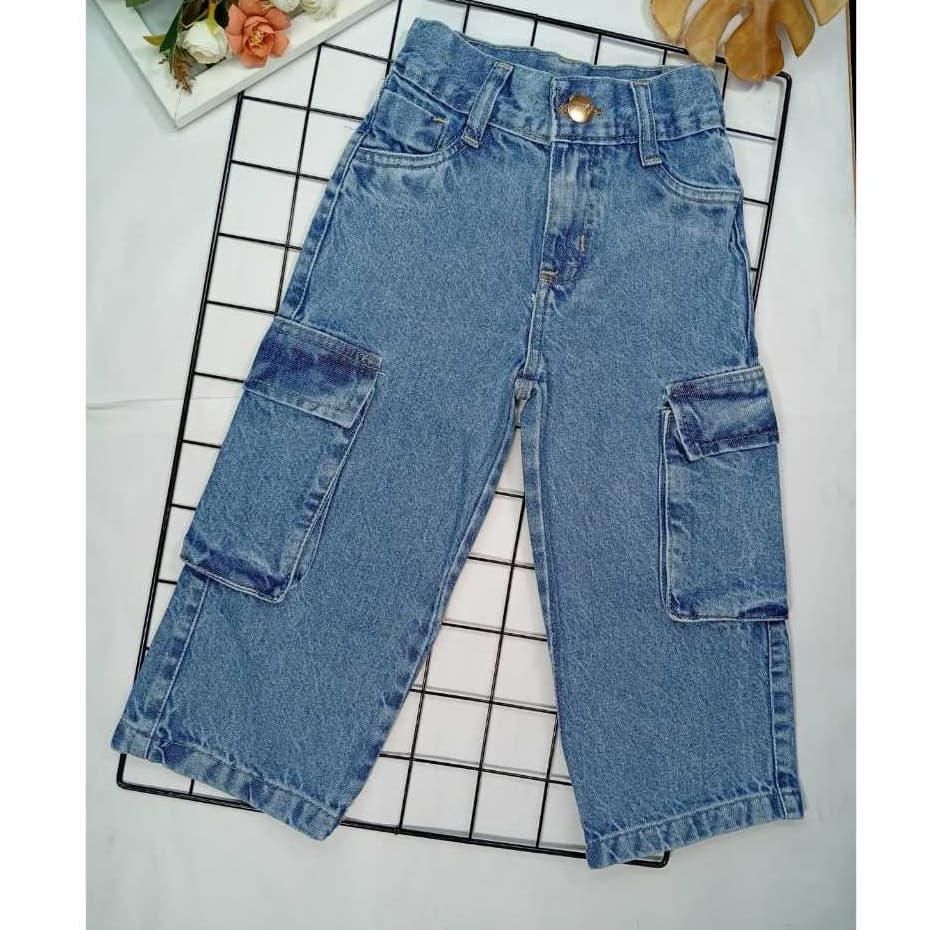 Calça Cargo Marmorizada bolso sanfonado