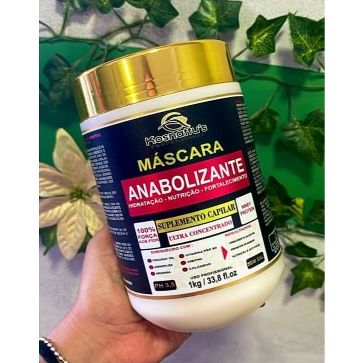 Máscara capilar Anabolizante kosnattu´s