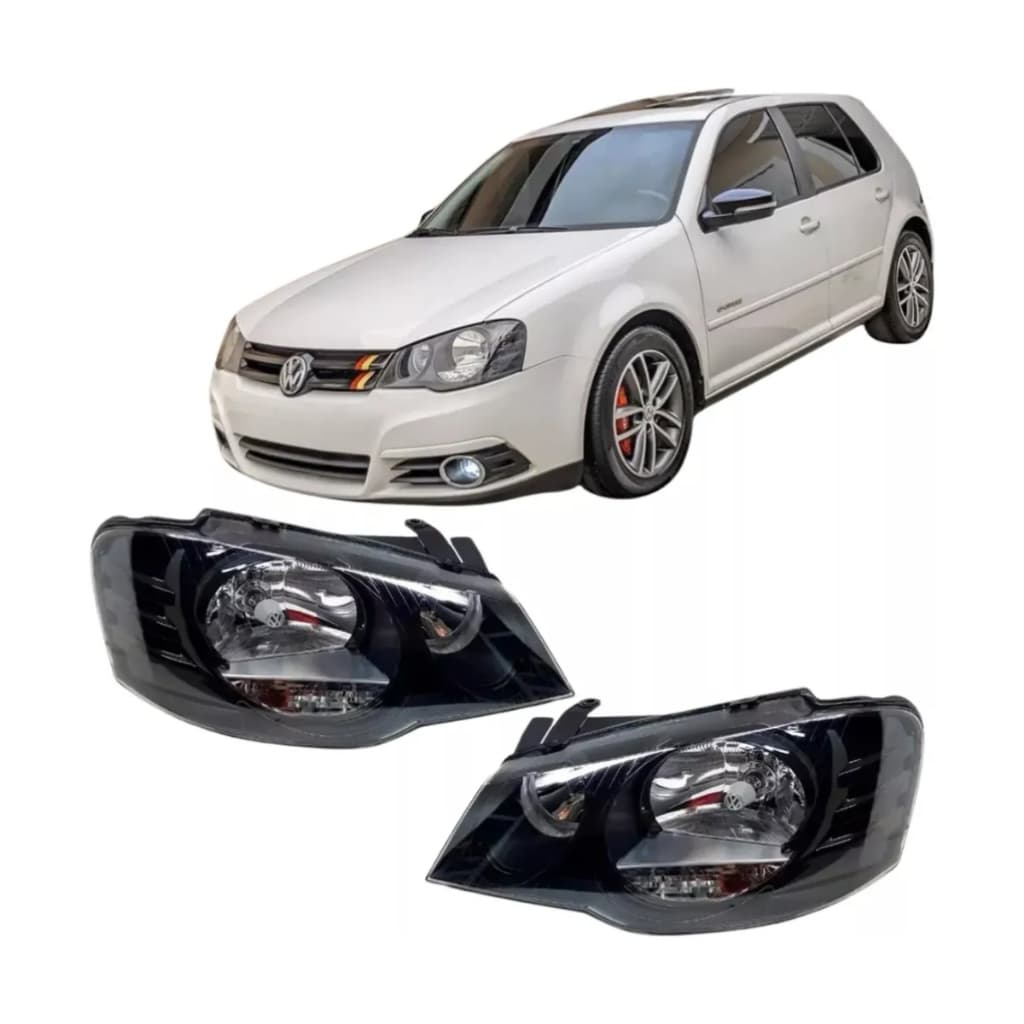 Farol Golf 2008 2009 2010 2011 2012 2013 Masc Negra Esquerdo