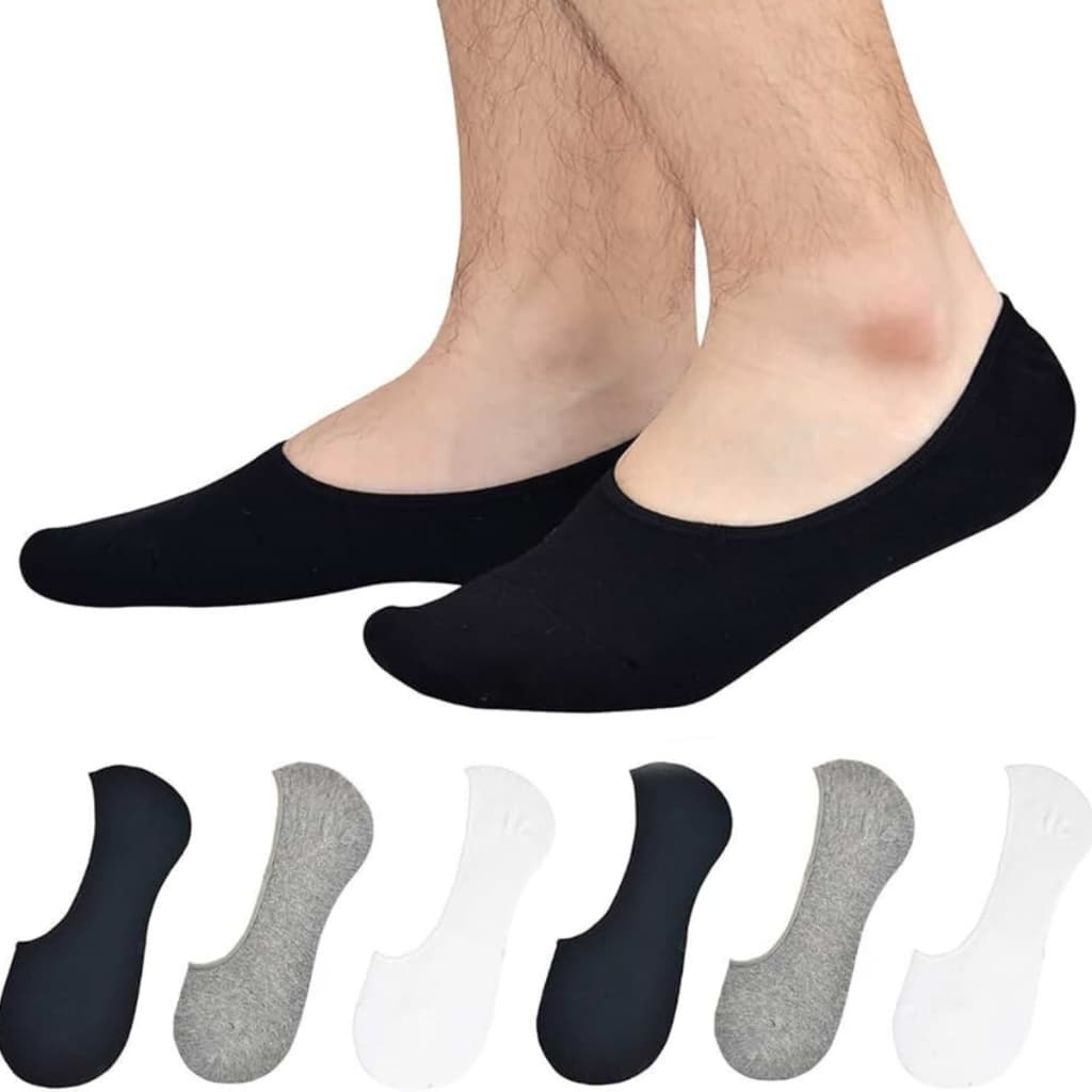 Kit De Meias Sapatilha Invisível Soquete Feminina selecione 3, 6 ou 12 pares