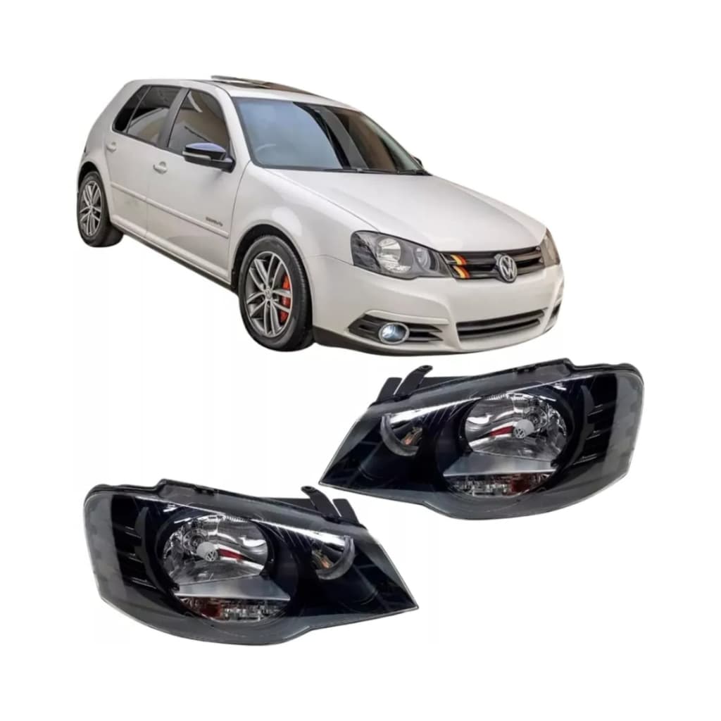 Farol Golf 2008 2009 2010 2011 2012 2013 Masc Negra Direito