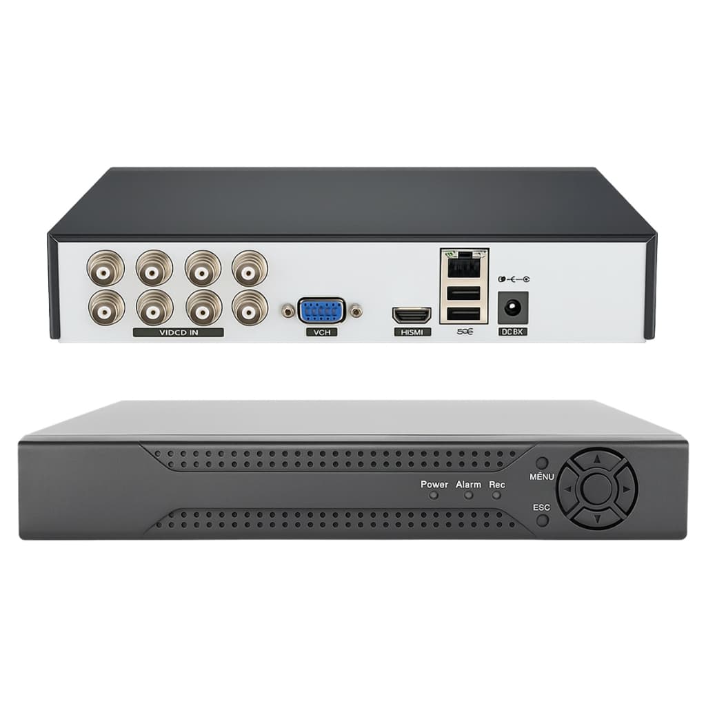 Aparelho DVR HD Stand Alone Sistema CFTV Para 8 Canais de Vídeos