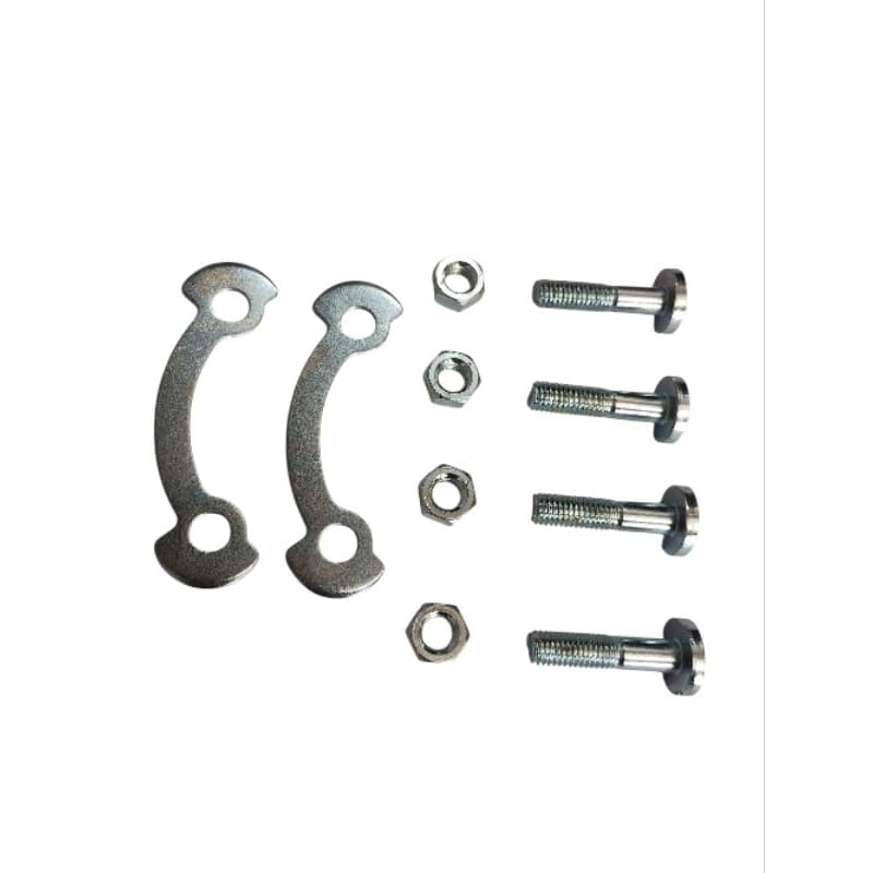Kit Parafuso Prisioneiro Coroa Com Porca + Trava Suzuki YES Intruder 125 Gsr125 150