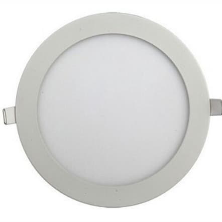 Painel Plafon Led 18w Luminária Redondo Embutir Forro Gesso kit com 4 luminarias