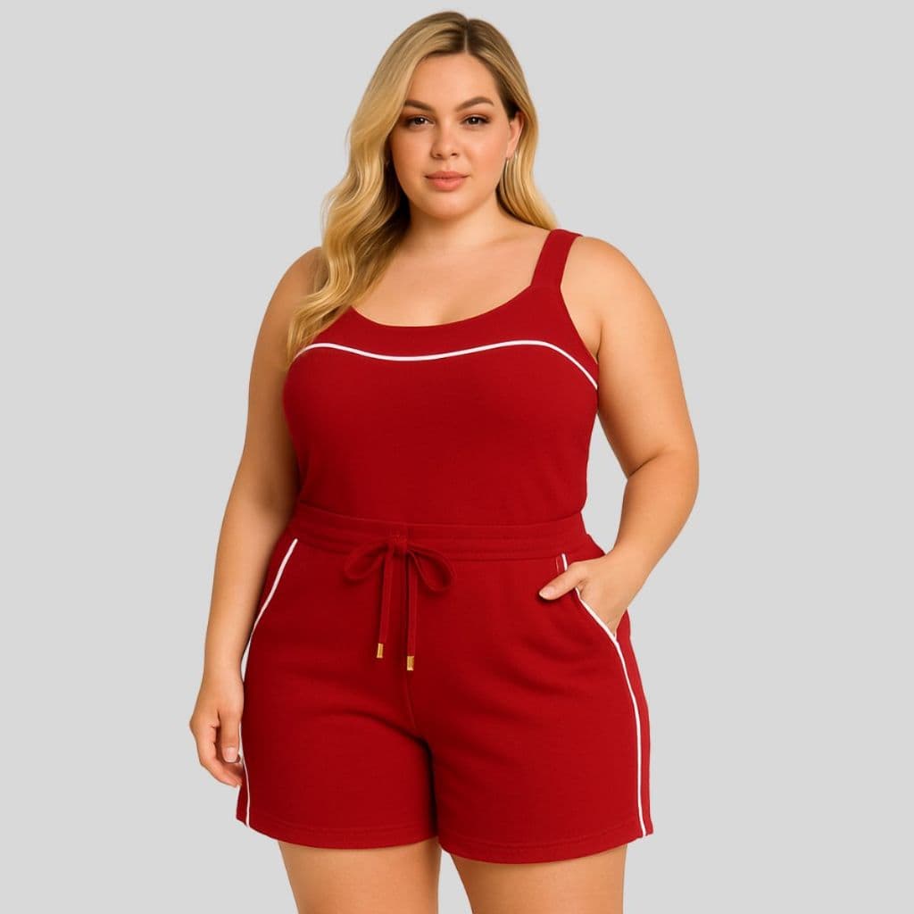 Conjunto Malha Crepe Plus Size. Plus Size Feminino Conjunto.