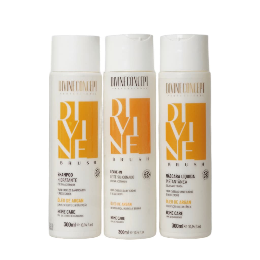 Hidratação Rápida Premium Escova Home Care Divine Concept