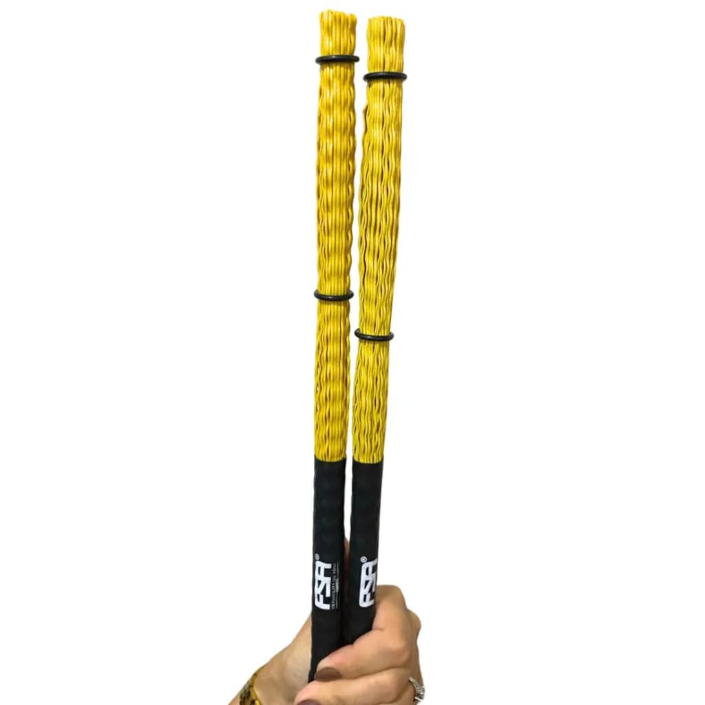 Vassourinha FSA WaveBrush Slim VN05 p/ Cajon Tajon e Bateria
