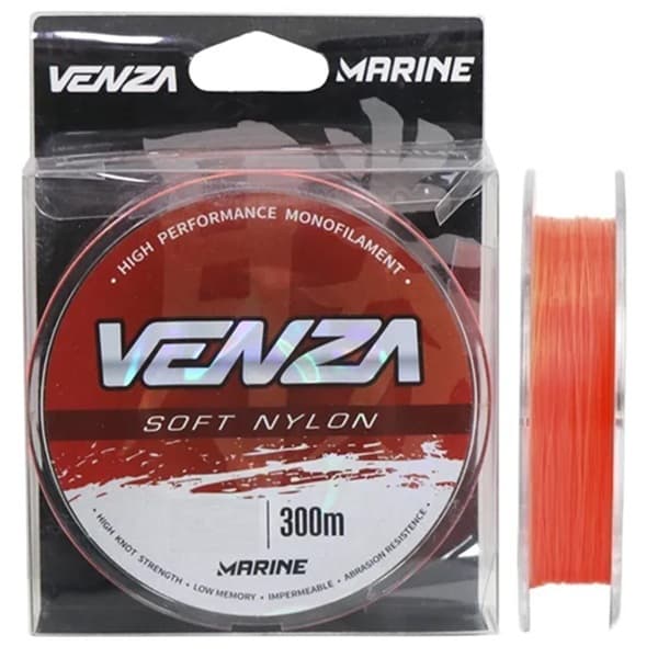 Linha de Pesca Monofilamento Marine Venza Nylon 300m 0.33mm 0.37mm