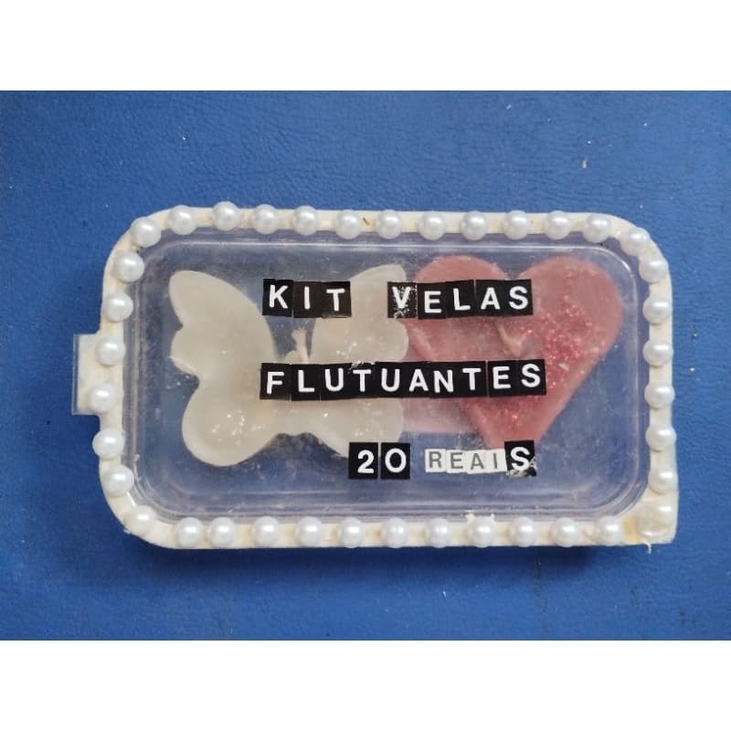 kits de velas flutuantes e aromáticas 🕯️