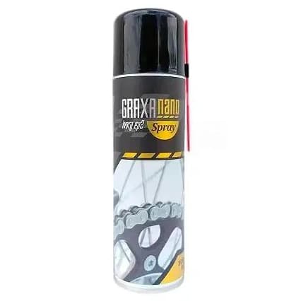GRAXA LUBRIFICANTE SPRAY PARA CORRENTE DE MOTO 300ML· ANTICORROSIVO E RESISTENTE À ÁGUA