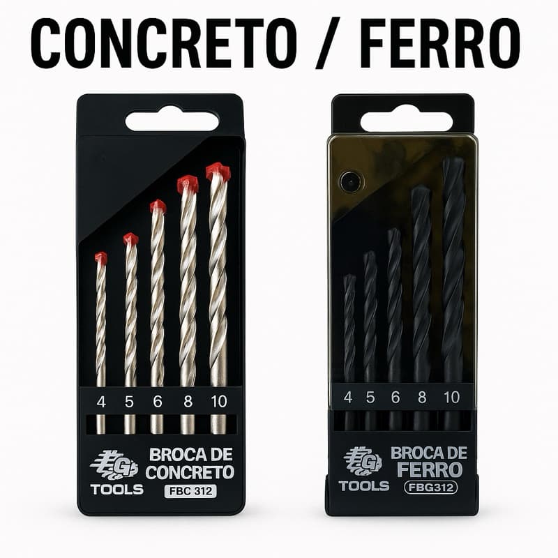 KIT BROCA CONCRETO/FERRO