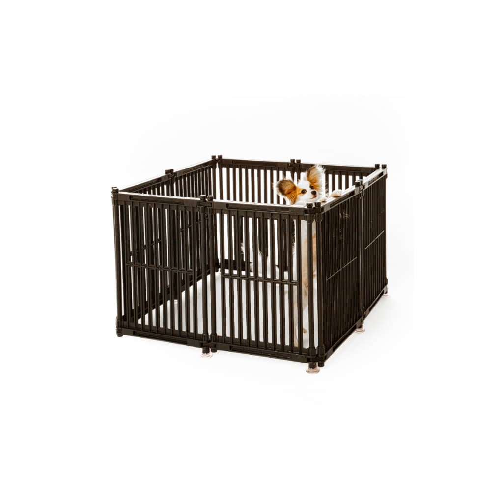 kit 8 peças Cercado cerca pet cachorro cães cerquinha Pet Divipets. rosa azul preto ou branco Top alta qualidade!
