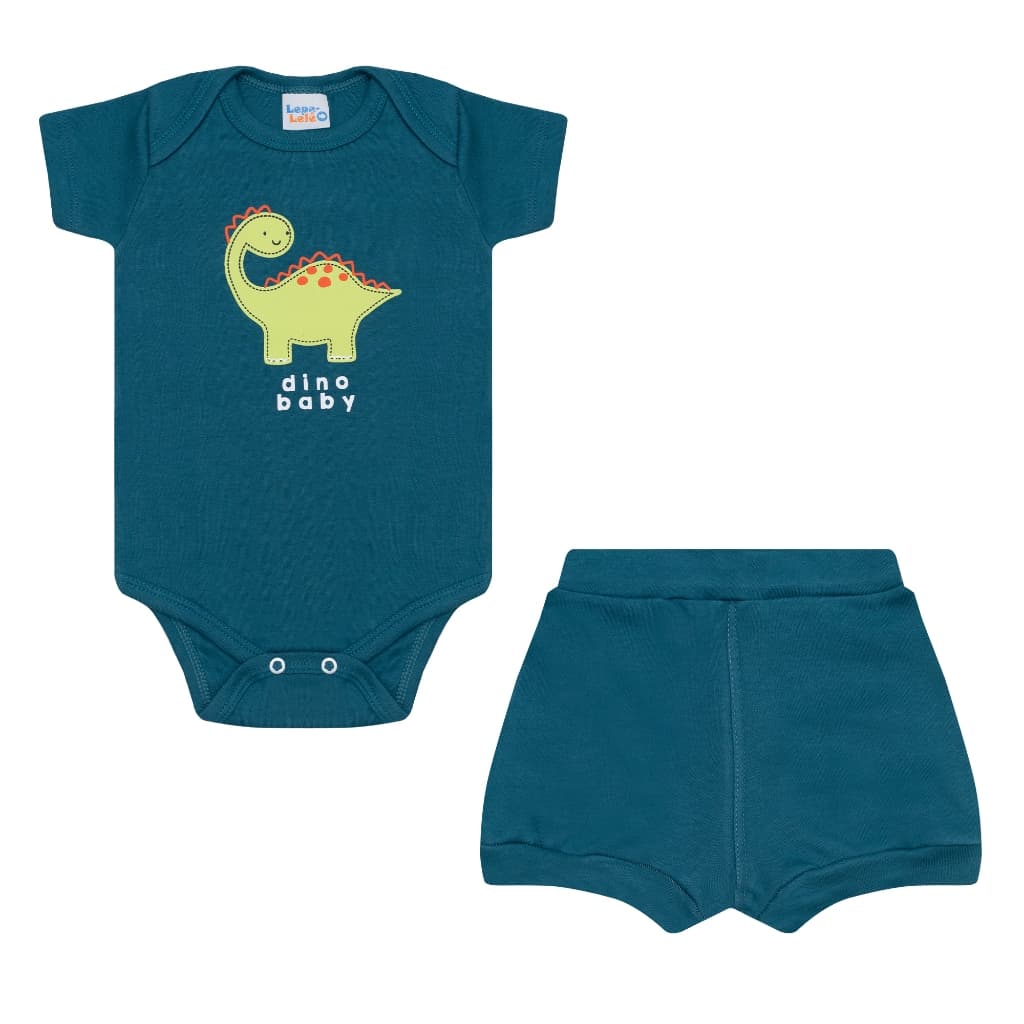 Kit Body Bebê 2 Peças para bebê Conjunto de Menino