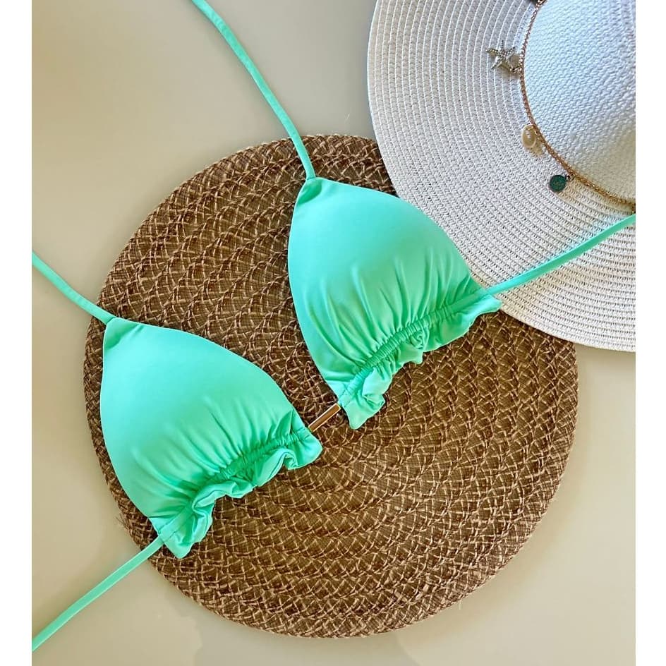 Top Cortininha com Babadinho Várias Cores