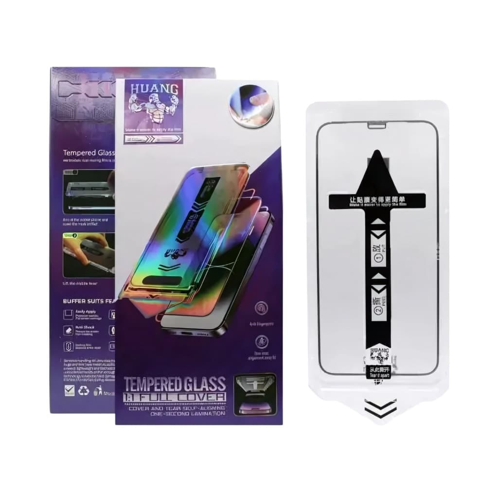 Película 3d Premium C/ Aplicador Para iPhone 16 16 Pro Max
