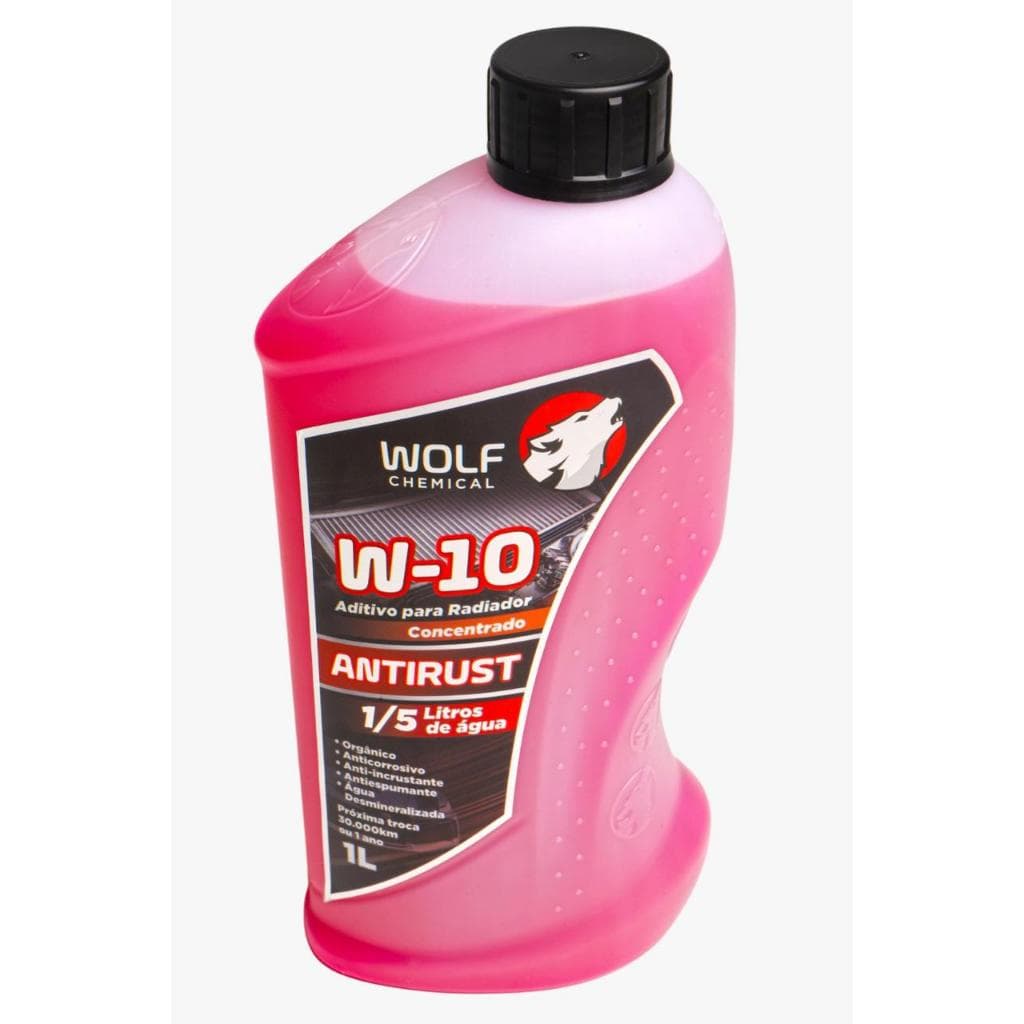 Aditivo Para Radiadores Wolf Concentrado Rosa 1l