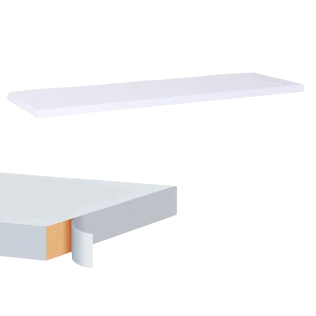 Prateleira MDF 15mm Branco 33x58 Cm prateleiras  (Não Acompanha Suporte)