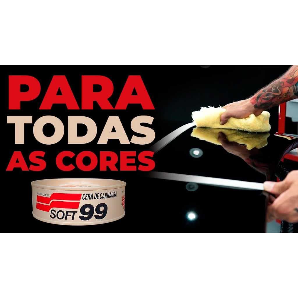 Cera de Carnaúba All Colors 100g Soft99