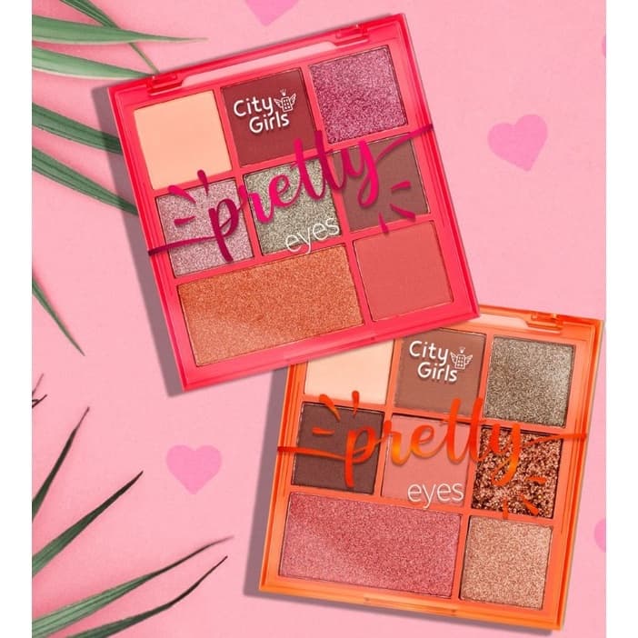Paleta de Sombras Pretty Eyes - City Girls