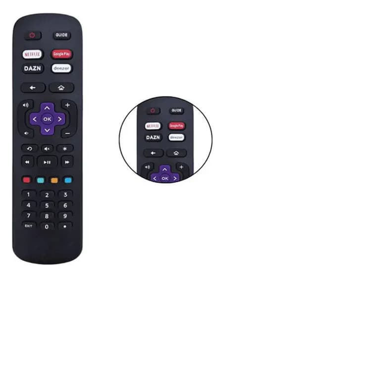 Controle Remoto Compatível TV Aoc LED Smart Roku RC39-101039J003