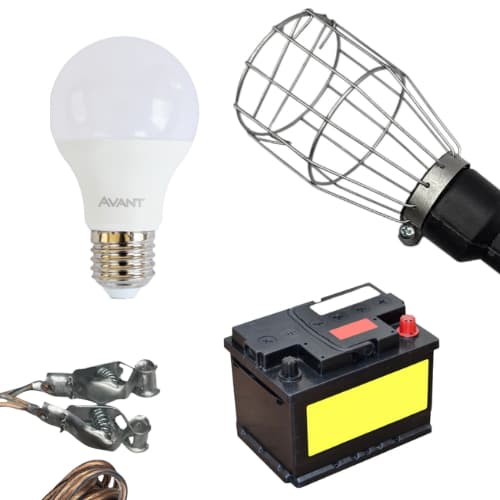 Pendente Mecanico C/ Garra - 5 Metros - Gaiola De Arame 110/220 Volts