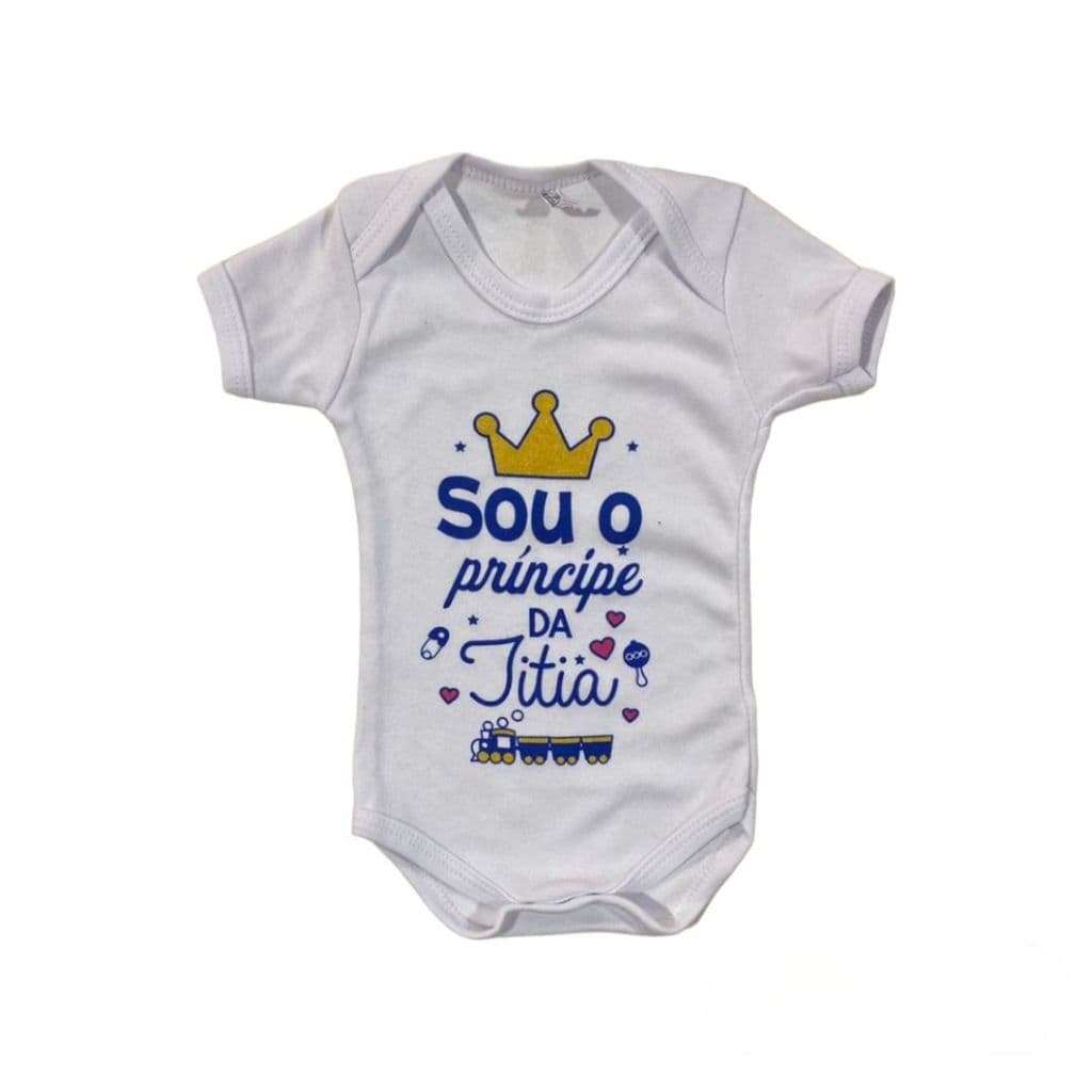 Body bebê sou o Principe da Titia