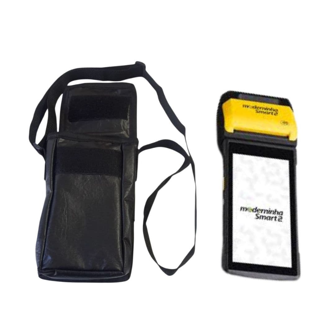 Bolsa Estojo Máquina de Cartão Smart Pro 2 Tecido Corvin 100% Impermável para Motoboy