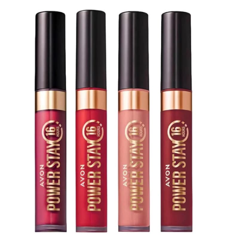 Batom Líquido Power Stay de Longa Duração – Avon