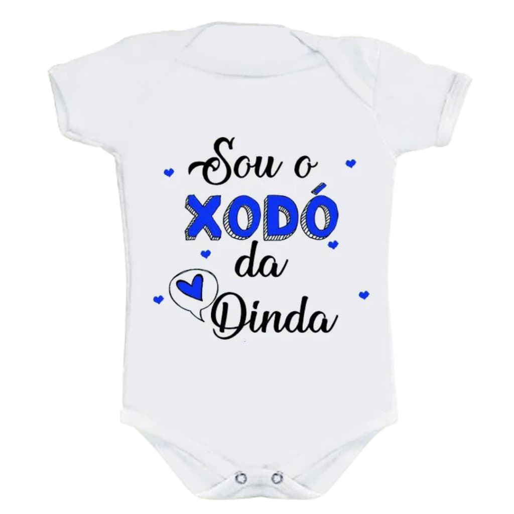 Body Bebê Xodó da Dinda