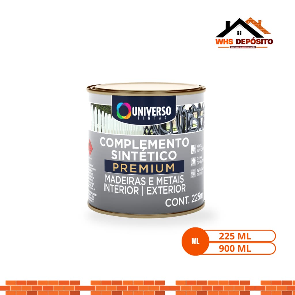 Complemento Sintético Premium Universo Tintas 225ML E 900 ML