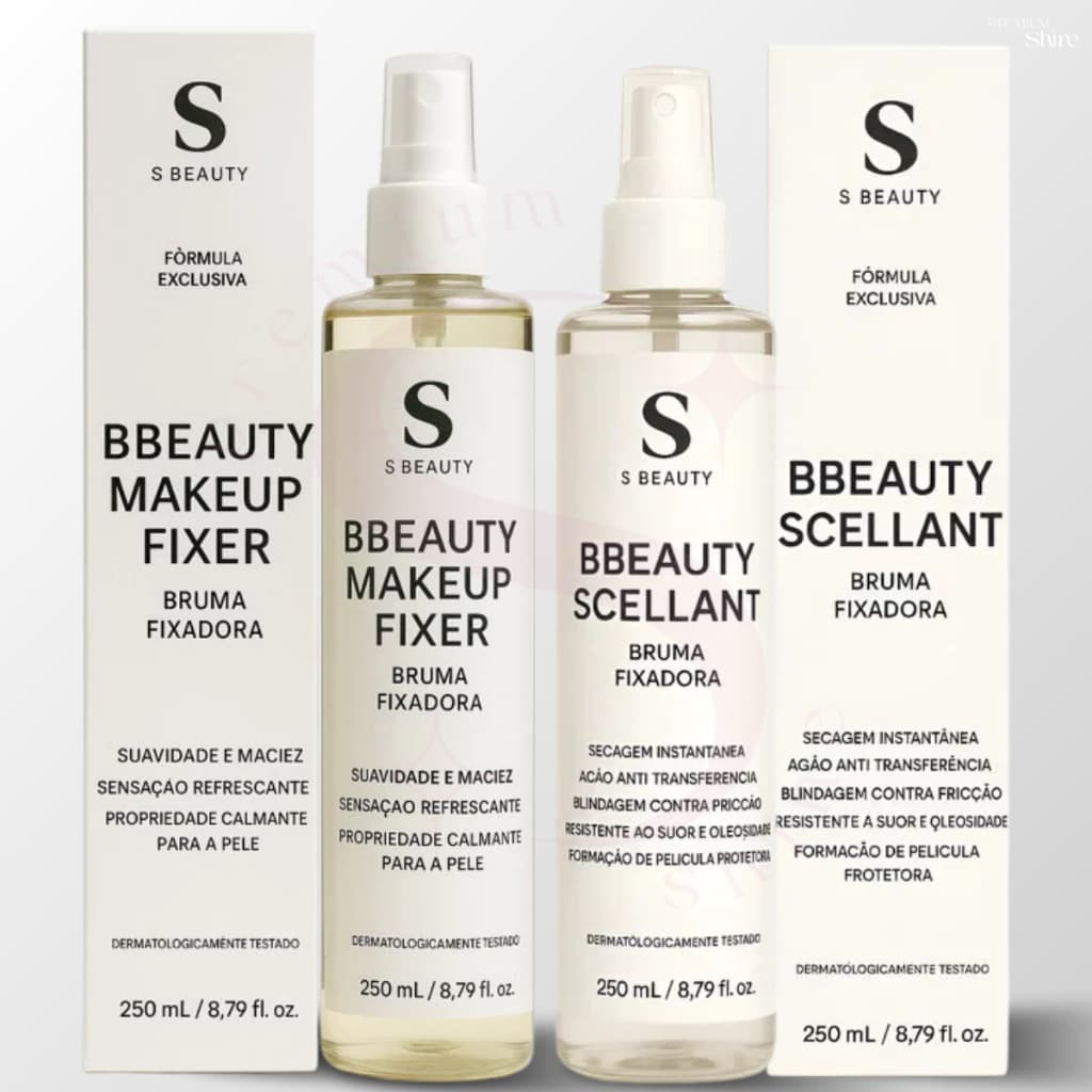 BRUMA FIXADORA E BRUMA SELANTE BBEAUTY SCELLANT 250ML- SUELEN MAKEUP